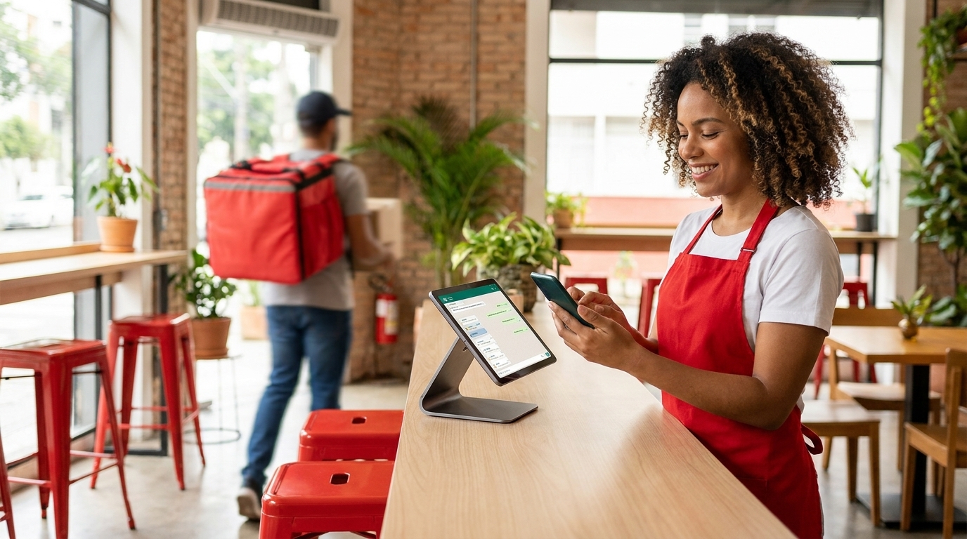 Atendimento 24h para delivery: automatize com IA no WhatsApp