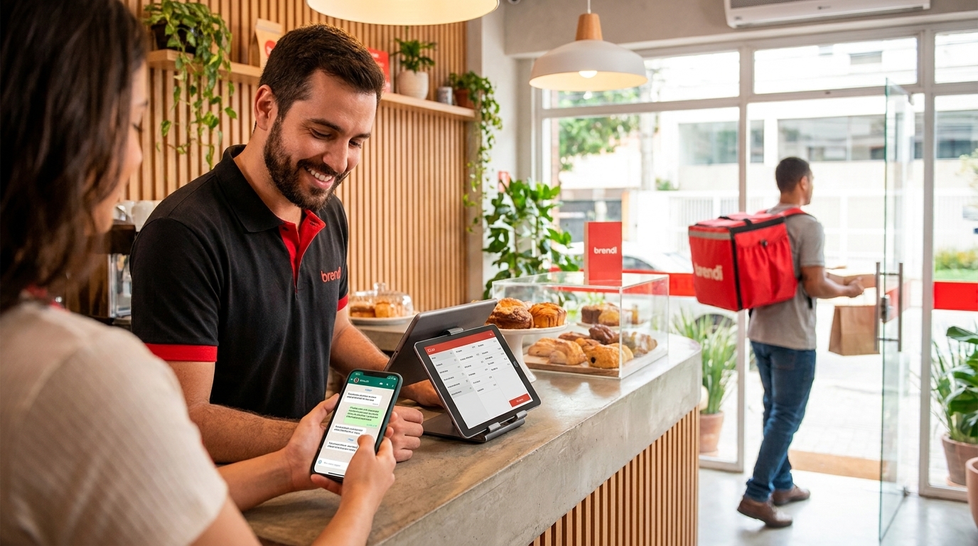 Assistente virtual no WhatsApp para delivery de restaurante