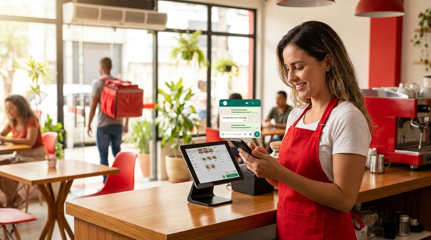 Atendimento no WhatsApp para delivery: automatize com IA