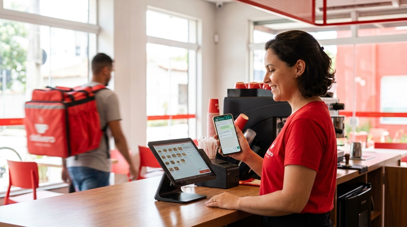 Melhor chatbot para delivery no WhatsApp: lista para 2026