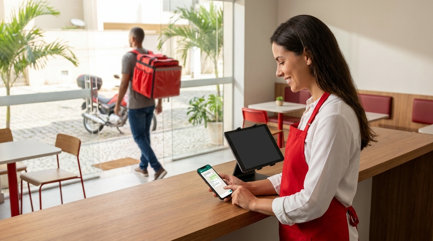 CRM para delivery no WhatsApp: automatize pedidos com IA