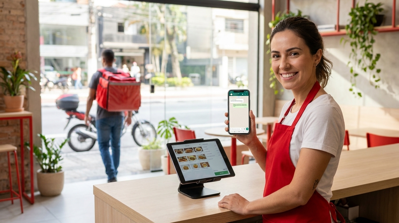 Cardápio digital no WhatsApp para delivery: crie em 7 passos