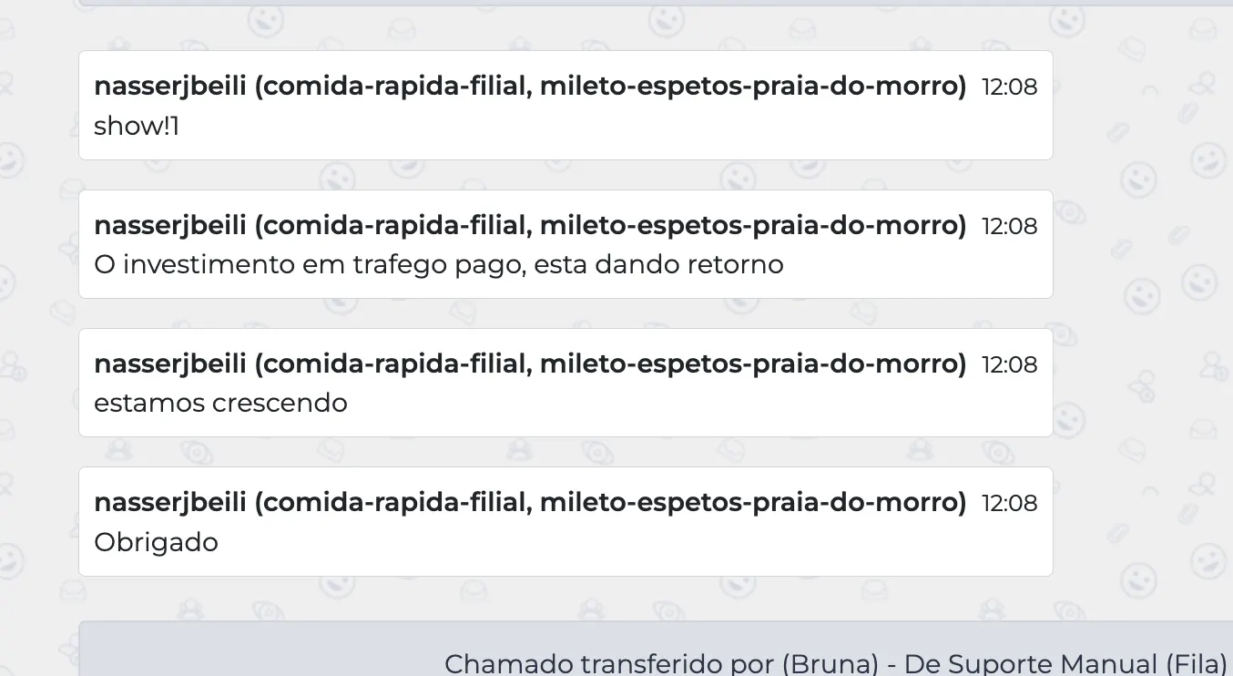 Depoimento de cliente Brendi