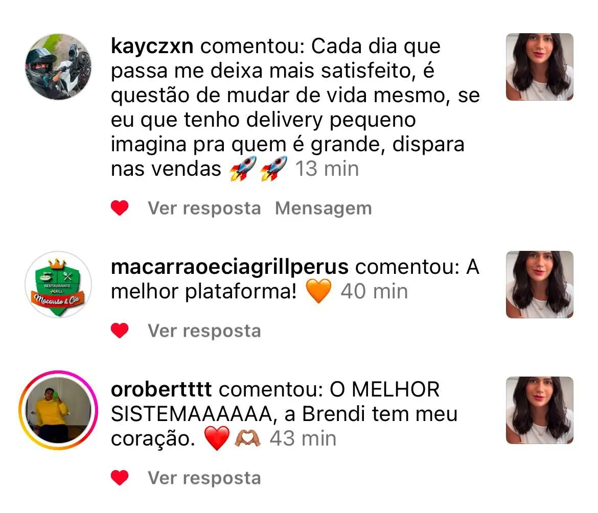 Resultado de cliente Brendi
